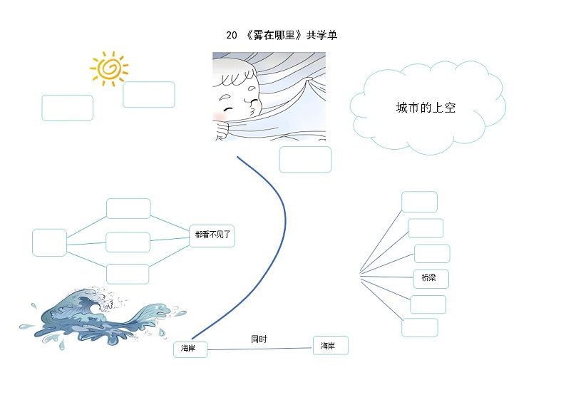 部编版小学语文二上20课《雾在哪里》课件+教案+预学单+共学单+延学单01
