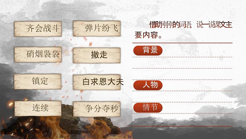 【核心素养-任务群】部编版语文三上 26《手术台就是阵地》课件+教案+音视频素材+课文朗读08