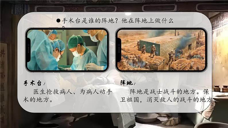 部编版语文三上 26《手术台就是阵地》课件PPT+练习（含答案）02