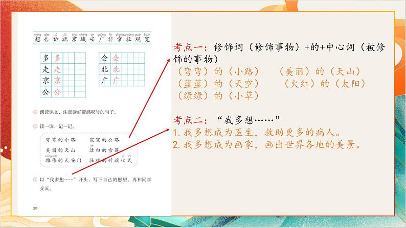 【晨读课件】人教部编版语文一年级下册 第二单元（PPT）05