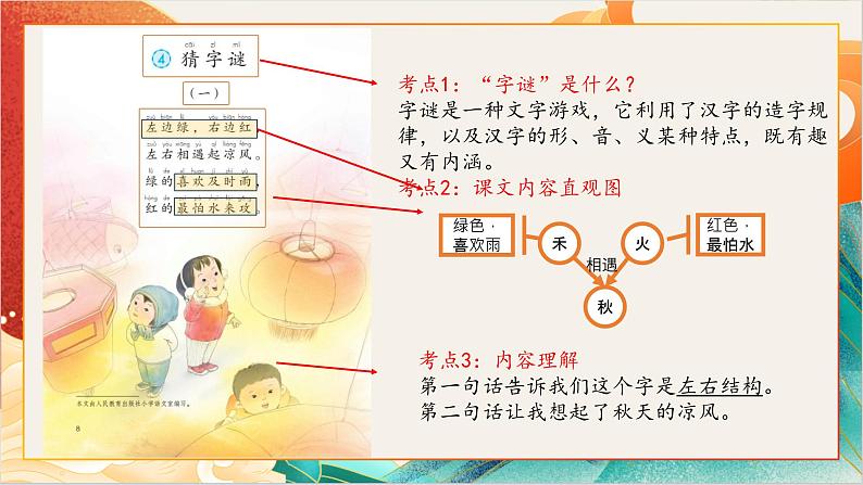 【晨读课件】人教部编版语文一年级下册 第一单元（PPT）08