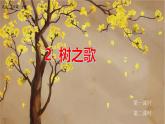 五四制語文二年級上冊 第2單元 識字2 樹之歌 PPT課件+教案+練習(xí)