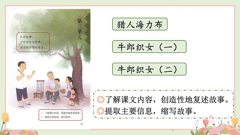 【核心素养】部编版小学语文五年级上册 9 猎人海力布 课件+教案（含教学反思） +素材04