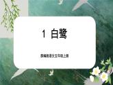 【新课标-核心素养】部编版语文五上 1《白鹭》课件+教案+音视频素材