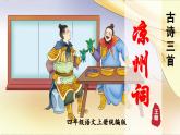 部編版四上語(yǔ)文課件第21課《古詩(shī)三首 涼州詞》