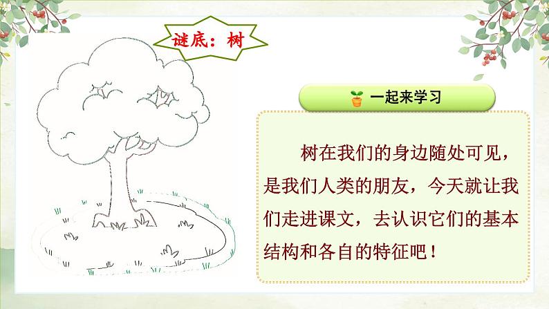 部编版二上语文第2单元识字2《树之歌》（教学课件）03