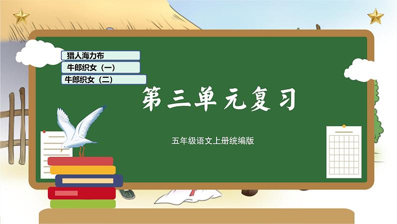 部编版五上语文第三单元（复习课件）-2023-2024学年五年级语文上册单元速记·巧练第1页