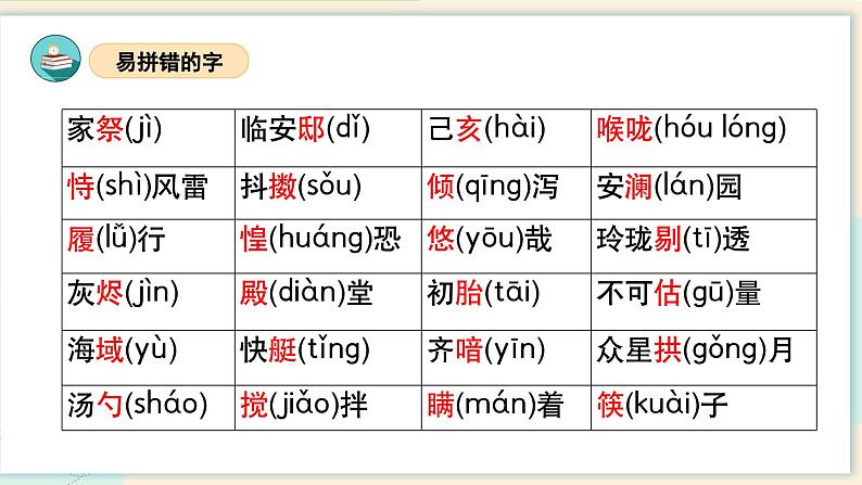 部编版五上语文第四单元（复习课件）-2023-2024学年五年级语文上册单元速记·巧练06