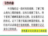 部编版小学语文四年级上册三单元习作：写观察日记课件+教案