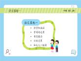 统编版2024（秋）语文一年级上册《语文园地一》PPT课件（内嵌音频和视频）+字体