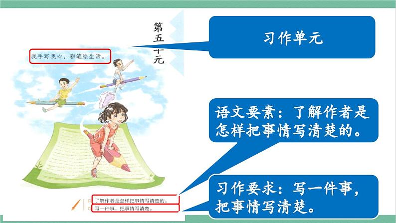 部编版小学语文四年级上册第五单元单元教材解析课件+教案01