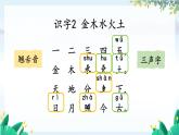 部编2024语文一年级上册 第1单元  2 金木水火土 PPT课件