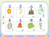 部编2024语文一年级上册 第1单元  4 日月山川 PPT课件