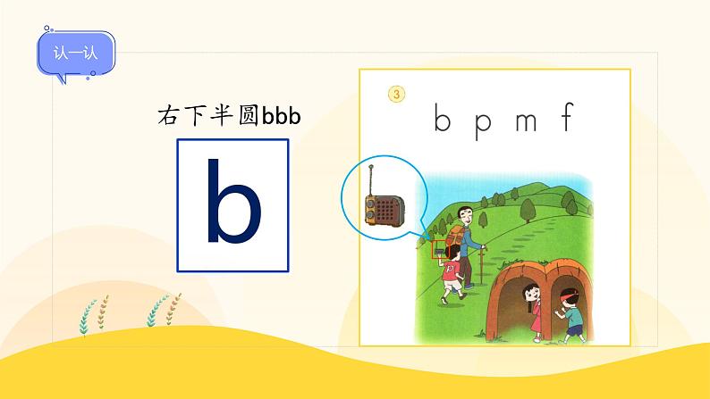 【新课标】统编版（2024秋）小学语文一年级上册《bpmf》——第1课时PPT课件（内嵌音频和视频）+教案+字体07