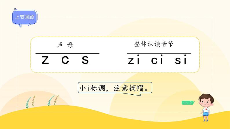 【新课标】统编版（2024秋）小学语文一年级上册《zcs》——第2课时PPT课件（内嵌音频和视频）+教案+字体06