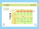 【新课标】统编版（2024秋）小学语文一年级上册《语文园地三》PPT课件（内嵌音频和视频）+教案+字体