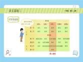 【新课标】统编版（2024秋）小学语文一年级上册《语文园地三》PPT课件（内嵌音频和视频）+教案+字体