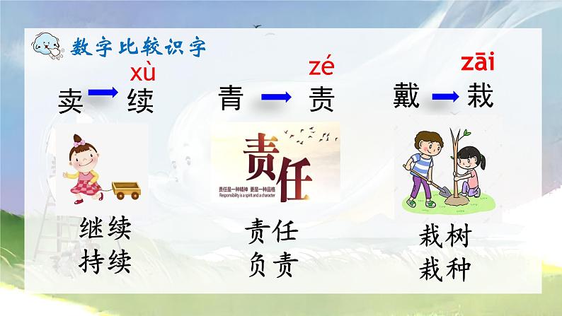 统编版语文2上 24《风娃娃》课件+教案+音视频素材+动态笔画07