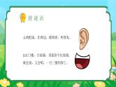 统编版（2024）一年级语文上册3 口耳目手足第一课时精品课件