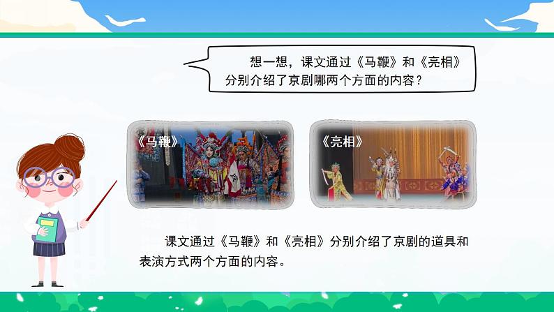 部编版小学语文6上 第七单元 24.京剧趣谈 课件+教案07