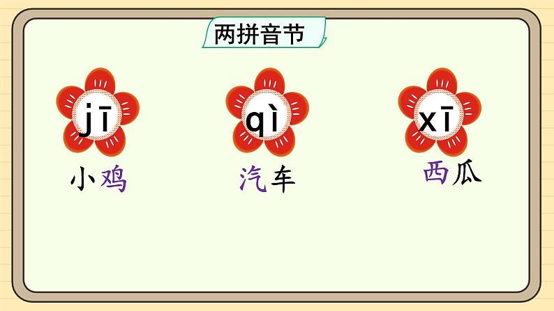 【核心素养】统编版一上语文 3.6 j q x.（第二课时）课件+教案06