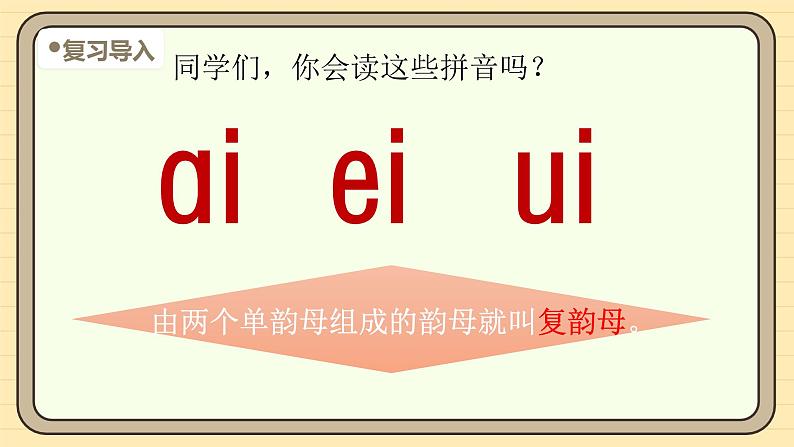 【核心素养】统编版一上语文 4.11 ɑo ou iu（第一课时）    课件+教案04