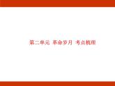 统编版2024-2025学年度语文六年级上册第二单元 革命岁月 考点梳理课件