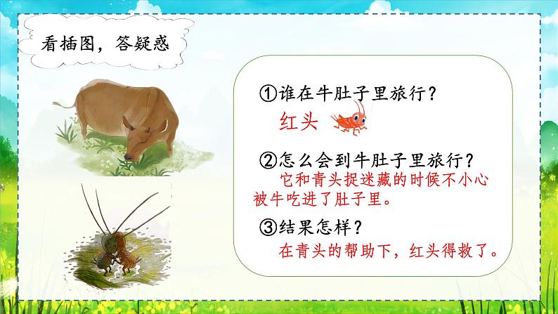 【任务型教学】统编版语文三上 10《在牛肚子里旅行》课件+教案+音视频素材07