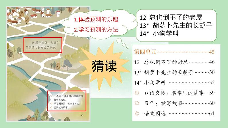 【任务型教学】统编版语文三上 12《总也倒不了的老屋》课件+教案+音视频素材03