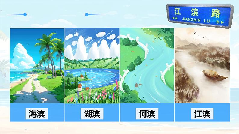 【任务型教学】统编版语文三上 19《海滨小城》课件+教案+音视频素材03