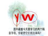 统编版（2024）一年级上册语文汉语拼音y w课件
