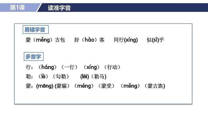 六上语文 第一单元（复习课件）2024-2025学年第一学期 大单元教学同步备课系列（统编版）06