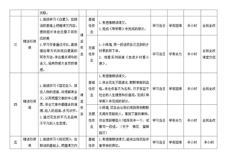 第一单元（作业设计）-【大单元教学】五年级语文上册同步备课系列（统编版）02