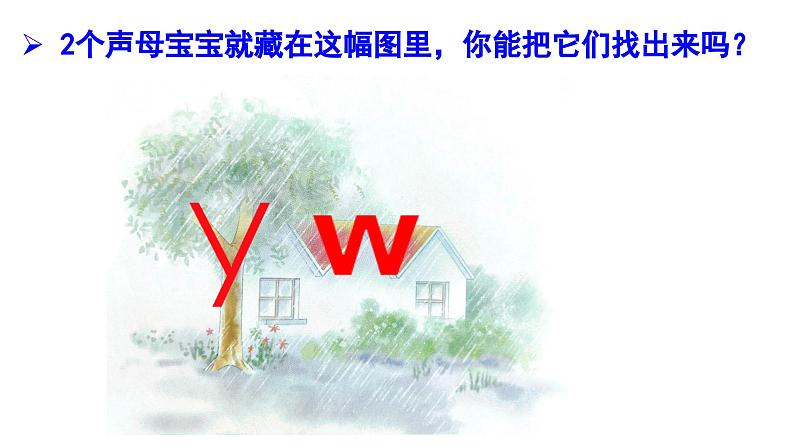 统编版语文一上 汉语拼音9《 y w 》课件PPT+音视频素材04