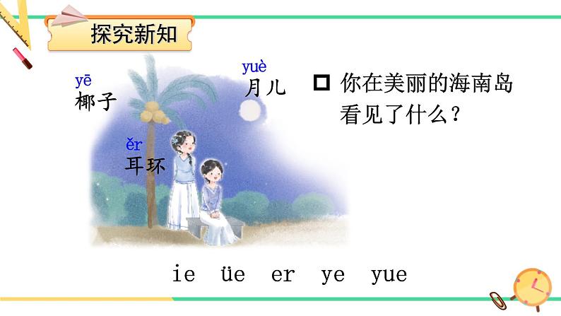 统编版2024（秋）语文一上 汉语拼音12《 ie üe er 》课件+教案+音视频素材04