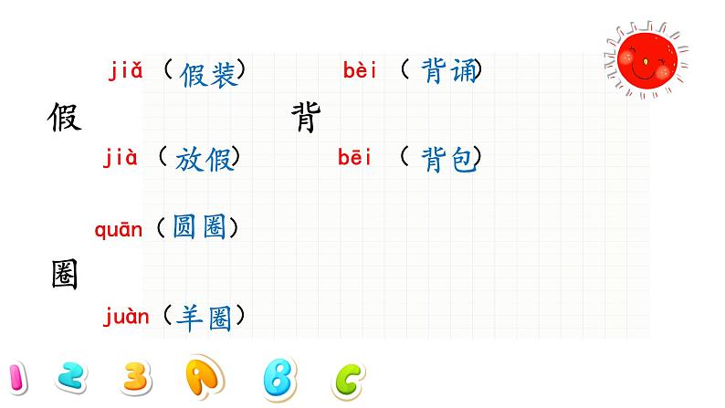 三上语文《第一单元复习课》名师教学课件第5页