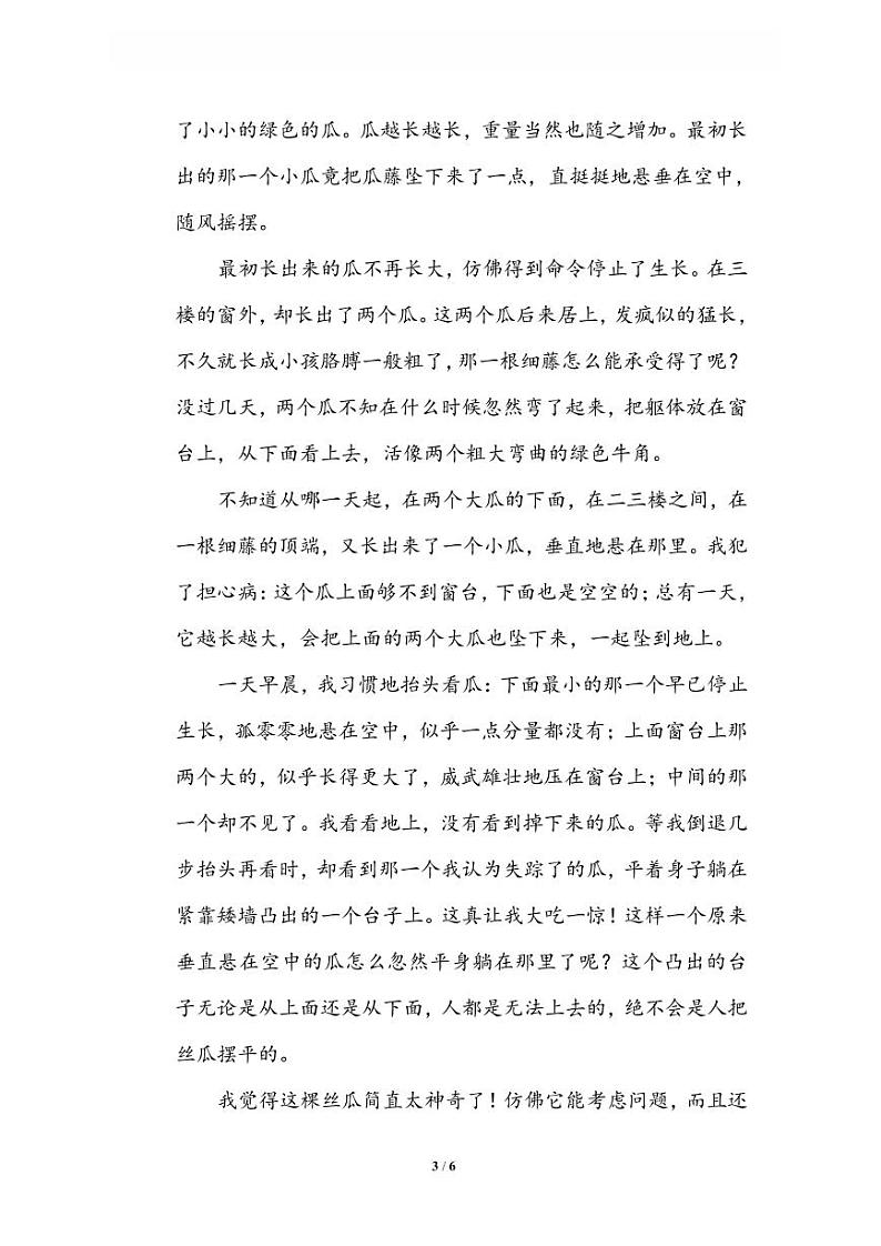 统编版2024六年级语文上册全册【期末复习】备考资料（专项复习精品练习题【有答案】）03