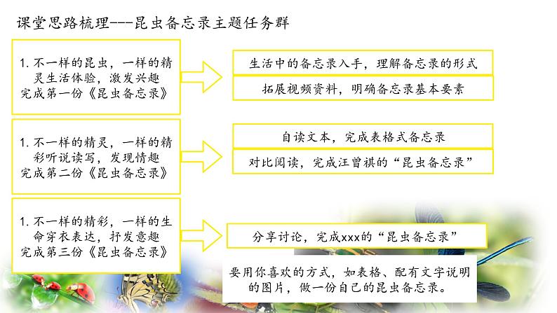 4 昆虫备忘录 课件 小学语文统编版2024三年级下册03