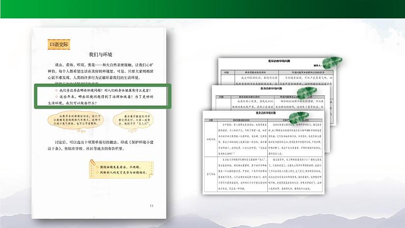 口语交际：《我们与环境》精选课件第8页