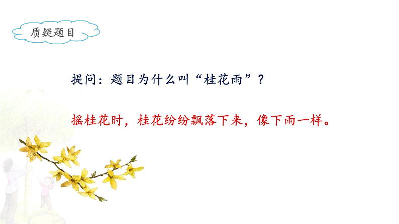 《桂花雨》名师课件（第一课时）第4页