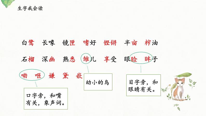 五上语文《第一单元复习课》名师教学课件04