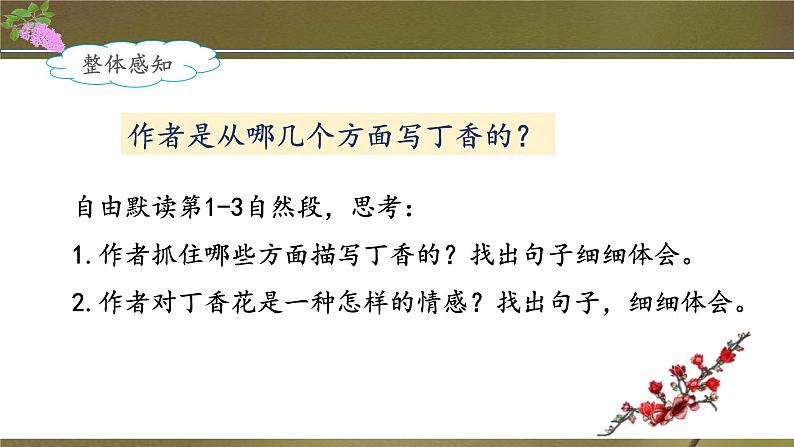 《丁香结》名师课件（第一课时）第8页