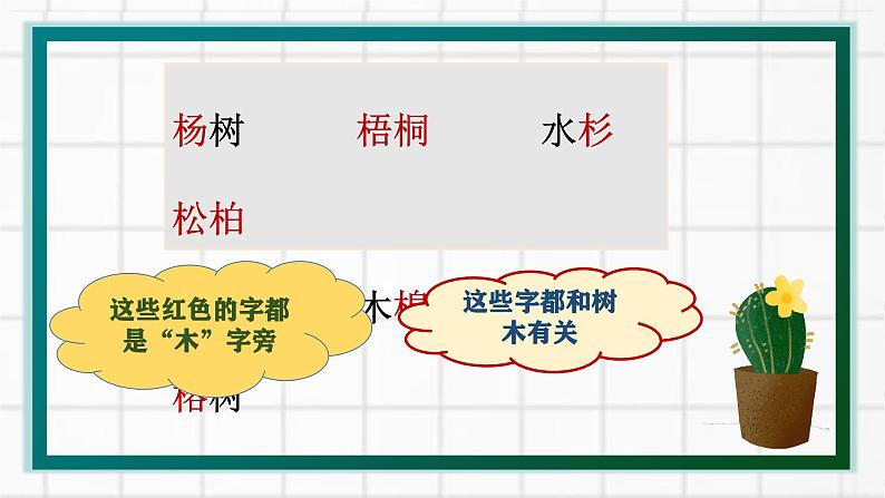 部编版（五四制）语文二年级下册 偏旁归类识字(1)（课件）第3页