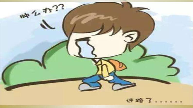 部编版（五四制）语文二年级下册 17 要是你在野外迷了路（课件）第5页