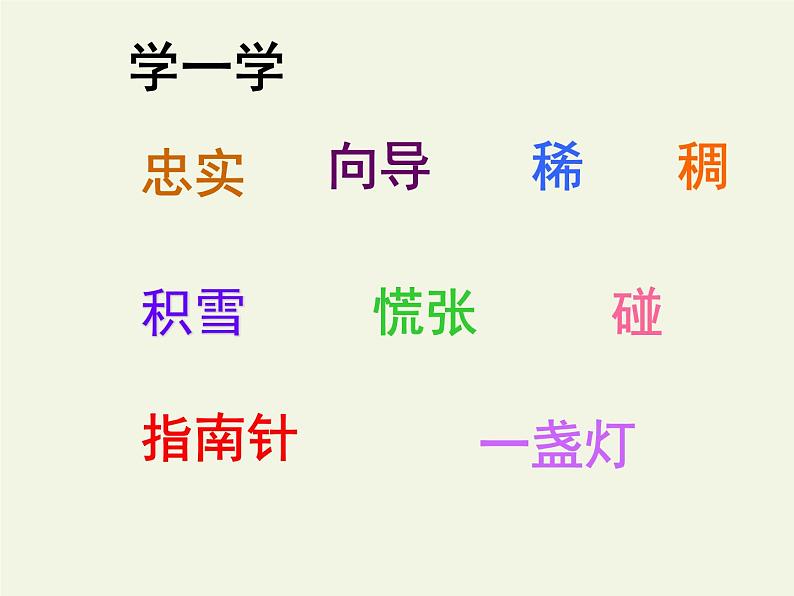 部编版（五四制）语文二年级下册 17 要是你在野外迷了路(1)（课件）第2页