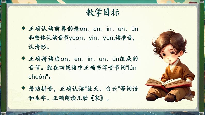 【新教材-核心素养】统编版语文一上 汉语拼音13《 an en in un ün 》课件+教案+音视频素材07