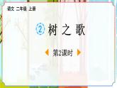 人教部编版语文二上《树之歌》  第2课时PPT