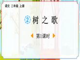 统编版（2024）二年级语文上册识字2树之歌第1课时课件1