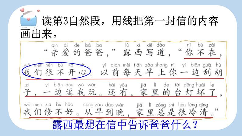 统编版（2024）二年级语文上册6 一封信第2课时课件2第5页