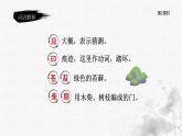 统编版语文六年级下册《古诗词诵读——7  游园不值》课件、教案、教学反思、说课稿、字体